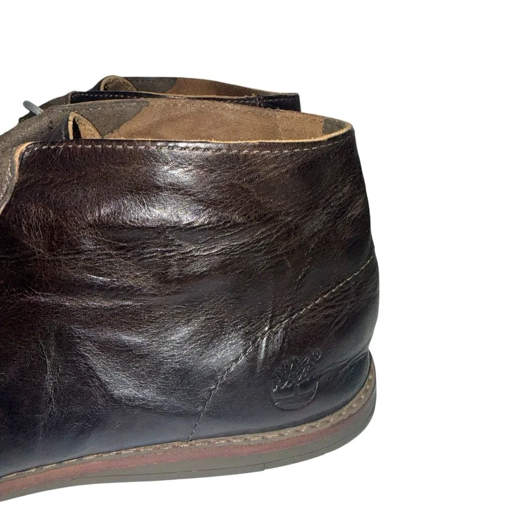 Timberland Revenia Brown‎ Leather Chukka (Desert Boot) Mens Size 12